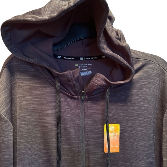 Tek Gear Grey Performance Fleece Jacket - Picture 3 of 10